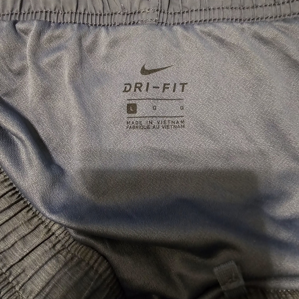 Nike Women's Slate Blue Athletic Running Shorts - Picture 3 of 5